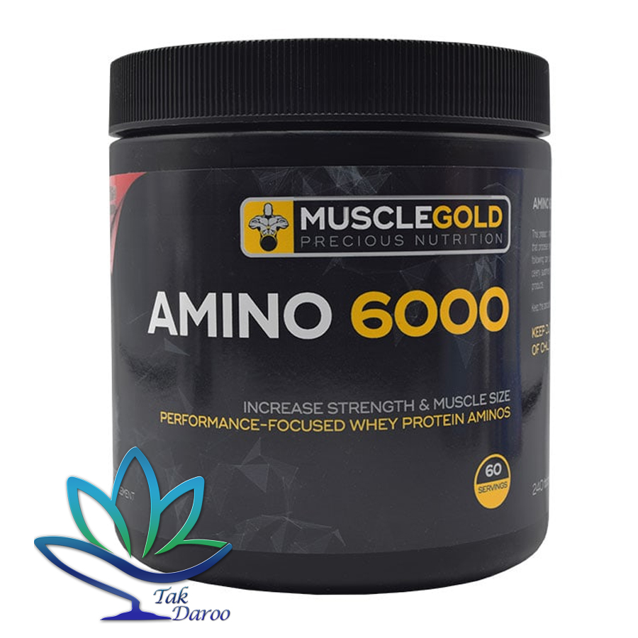 آمینو 6000، 240 عددی ماسل گلد